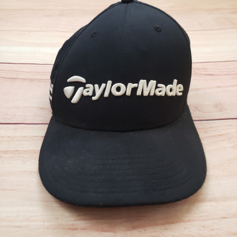 TaylorMade SIM TP5 Golf Hat Cap Mens OSFA Black Adjustable Snapback Tour Radar